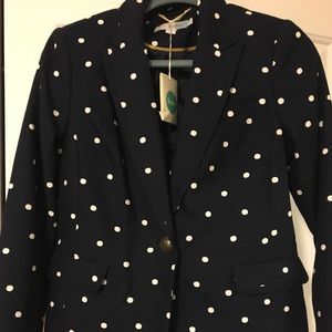 NWT silk Boden blazer. Size 6.